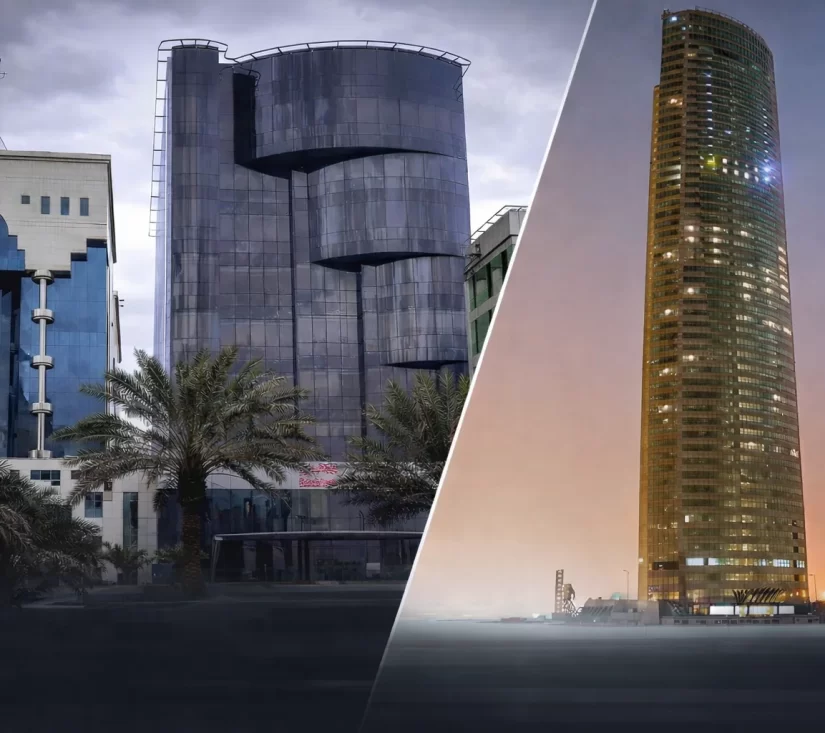 Tamkeen vs Bahrain Tower: WTC Riyadh Offices